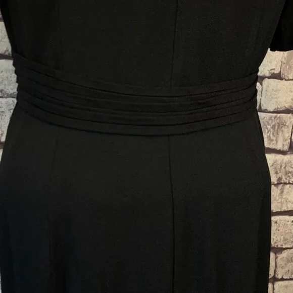 S.L. Fashion Vintage Black Dress Size 12 - Picture 10 of 11